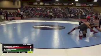 145 lbs Cons. Round 2 - Jonathan Schacht, Cheyenne Mountain vs Alex McGowan, Rock Canyon