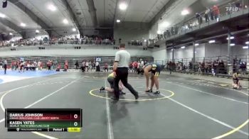 205 lbs Round 5 - Darius Johnson, Eagles Wrestling Club Liberty North vs Kasen Yates, Sedalia Youth Wrestling Club