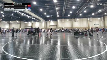 165 lbs Round Of 16 - Jaiden Oliver, Brevard FCA vs Caleb Chaux, Florida PAL Tropics
