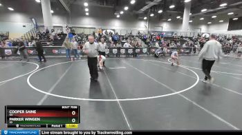 70 lbs 5th Place Match - Parker Wingen, SD vs Cooper Saine, GA