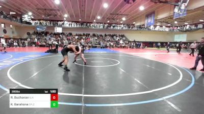 285 lbs Round Of 32 - Ryan Buchanan, St. John Vianney vs Kevin Barahona, Depaul Catholic