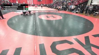165 lbs Cons. Round 3 - Michael Heimberg, New Lenox (LINCOLN-WAY CENTRAL) vs Ben Guszkiewicz, St. Charles (EAST)