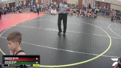 41 lbs Semis & 1st Wrestleback (8 Team) - Dakota Rojas, Alpha Elite vs Bennett Smith, Team Gotcha