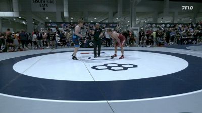 97 kg Champ. Rd Of 32 - Caleb Marzolino, Indiana RTC vs Cason Howle, Wolfpack RTC/ Titan Mercury Wrestling Club