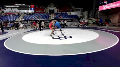 157 lbs Cons. Rd Of 32 - Lane Gudenkauf, IA vs Jacob Hadden, OK