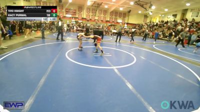 73 lbs Quarterfinal - Tito Knight, Pitbull Wrestling Academy vs Kacy Purmal, Tiger Trained Wrestling