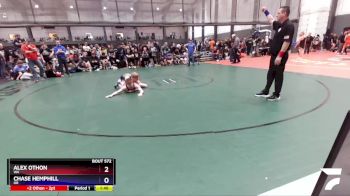 126 lbs Cons. Round 6 - Alex Othon, WA vs Chase Hemphill, OR