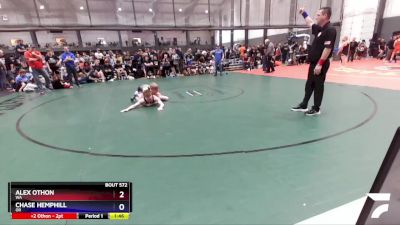 126 lbs Cons. Round 6 - Alex Othon, WA vs Chase Hemphill, OR