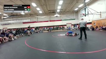 132 lbs Finals (8 Team) - Darius Dickinson, DouglasWY vs Izak Goodro, Wheatland