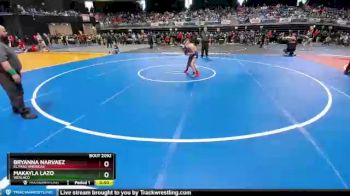 6 lbs Cons. Round 1 - Bryanna Narvaez, El Paso Americas vs Makayla Lazo, Weslaco