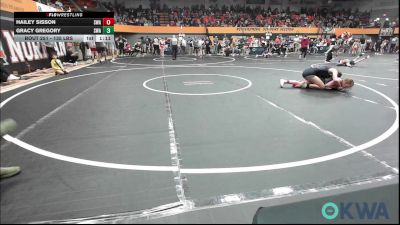 135 lbs Rr Rnd 2 - Hailey Sisson, Shelton Wrestling Academy vs Gracy Gregory, Shelton Wrestling Academy