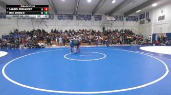 289 lbs Champ. Round 1 - Gabriel Fernandez, Elk Grove vs Jack Ortez Iii, Central Catholic