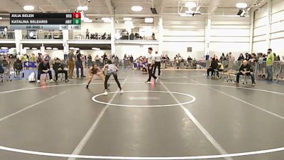 87 lbs Rr Rnd 1 - Julia Belen, Bristol Gladiators vs Katalina Selearis, Amity