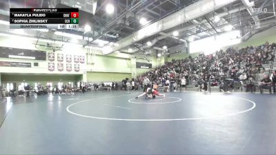 140 lbs Quarterfinal - Makayla Pulido, CHATSWORTH vs Sophia Zhilinsky, El Camino Real