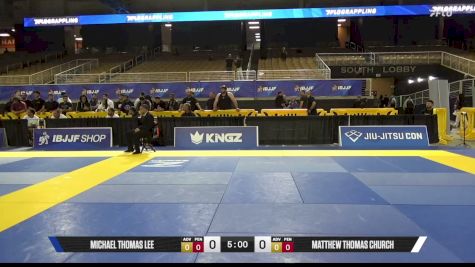Michael Thomas Lee vs MATTHEW THOMAS CHURCH 2026 Pan Jiu Jitsu IBJJF Championship