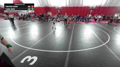 10U Boys - 53 lbs 5th Place Match - Sawyer Klein, Askren Wrestling Academy vs Kellan Pientok, LaCrosse Area Wrestlers