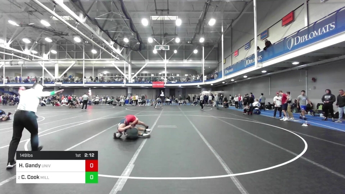 149 lbs Round Of 64 - Hunter Gandy, University Of Pennsylvania vs Craig ...