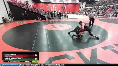 126 lbs Cons. Round 3 - Jake Shafer, LIBERTYVILLE vs Marquan Godfrey, Joliet (WEST)