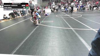43 lbs Consi Of 4 - Brantley Okerson, Skiatook Youth Wrestling vs Liam Orrel, Berryhill Wrestling Club
