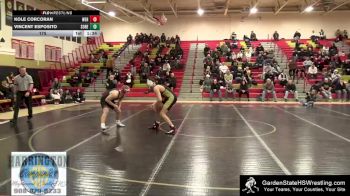 175 lbs Round 3 (3 Team) - Kole Corcoran, West Essex Regional vs Vincent Esposito, Southern Regional