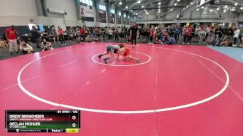 106 lbs Champ. Round 2 - Declan Mohler, 3F Wrestling vs Drew Brinkmeier, Liberty Warriors Wrestling Club