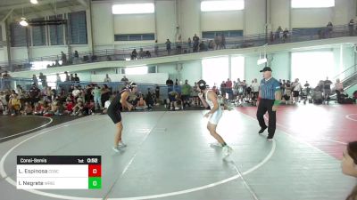 122 lbs Consolation - Lauren Espinosa, Coachella Valley WC vs Ian Negrete, Wright Wr Ac