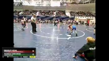 65 lbs Cons. Round 2 - Patrick Corcoran, Lower Dauphin vs Bradley Kean, Pennsbury Falcons Wrestling Cl