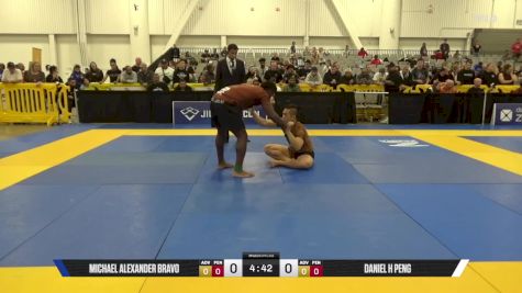 Daniel H Peng vs Michael Alexander Bravo 2025 World IBJJF Jiu-Jitsu No-Gi Championship
