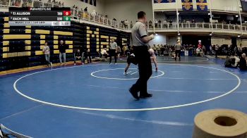 139 lbs Quarterfinal - TJ Allison, Trinity vs Zach Hill, Seneca Valley