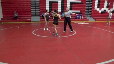 107 lbs Quarterfinal - Lydia Pruitt, Daphne vs Crimson Paul, Smiths Station Hs