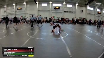 48 lbs Round 4 (10 Team) - Giuliana Doyle, OMP vs Beckett Levy, Rambler WC