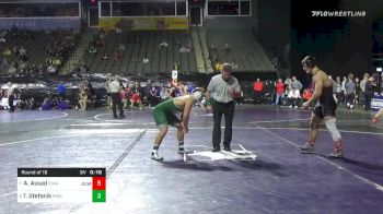 184 lbs Consolation - Jed Smith, Army West Point vs Hunter Yeargan, Ohio