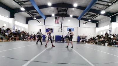 JH 113 lbs Quarterfinal - Brayden Collins, St. Martin JH vs Landon Hensarling, Purvis JH