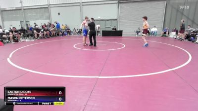 144 lbs Round 3 (8 Team) - Easton Dircks, Minnesota Red vs Mason Petersen, Nebraska