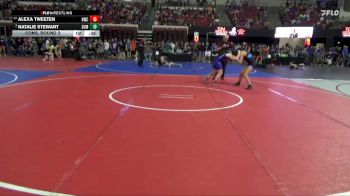 130 lbs Cons. Round 3 - Alexa Tweeten, Havre Wrestling Club vs Natalie Stewart, Big Game Wrestling Club MT