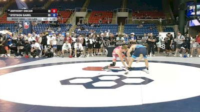 144 lbs Champ. Rd Of 32 - Anthony Oscar, Ohio vs Stetson Gabel, Colorado