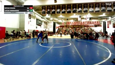 225 lbs Round 1 - Bryan Zhang, California vs Lucas Hernandez, Threshold Wrestling Club
