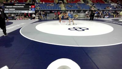 140 lbs Champ. Rd Of 64 - Nevaeh Nwachukwu, WI vs Noa Omessi, UT