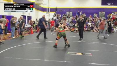 Round 1 - Frederick Spearin, Summerville Take Down vs Matthew Lee, Mighty Warriors Wrestling Acad