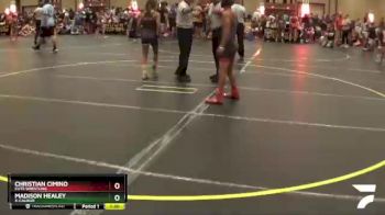 85 lbs Cons. Semi - Christian Cimino, Elite Wrestling vs Madison Healey, X-Calibur