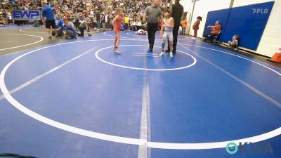 67 lbs Semifinal - Damen Macias, Berryhill Wrestling Club vs Avie Lamp, Brushy Wrestling Club