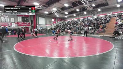 138 lbs Cons. Round 2 - Ruben Carrillo, Ayala vs Mason Laski, Buena