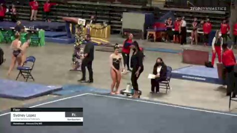 Sydney Lopez - Floor, Lindenwood University - 2021 GymQuarters Invitational