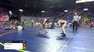 150 lbs Round Of 16 - Madison Grafton, Wallingford Swarthmore vs Ava Lee Williams, General McLane