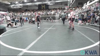 130 lbs Rr Rnd 1 - Kelsie Rains, Tecumseh Youth Wrestling vs Jayci Thompson, Little Axe Takedown Club