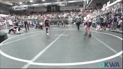 130 lbs Rr Rnd 1 - Kelsie Rains, Tecumseh Youth Wrestling vs Jayci Thompson, Little Axe Takedown Club
