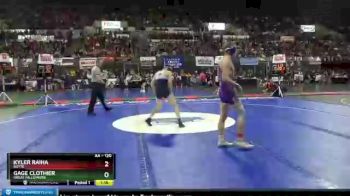 Quarterfinal - Kyler Raiha, Butte vs Gage Clothier, Great Falls/MSDB