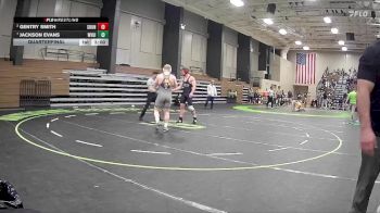 197 lbs Quarterfinal - Jackson Evans, West Virginia University Institute Of Technology vs Gentry Smith, Southeastern University