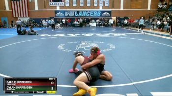 175 lbs Semifinal - Cale Christensen, Viewmont vs Dylan Shafizadeh, Riverton