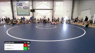 129 lbs Rr Rnd 3 - Aiden Kunes, Meatballs vs Vincent Stamm, Michigan Premeir Gold